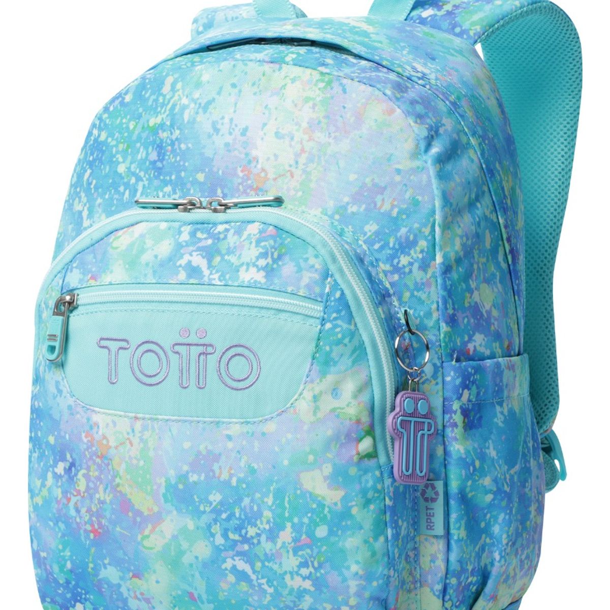 TOTTO - Mochila Urbana Notebook Escolar Totto Classic Gommas Niña
