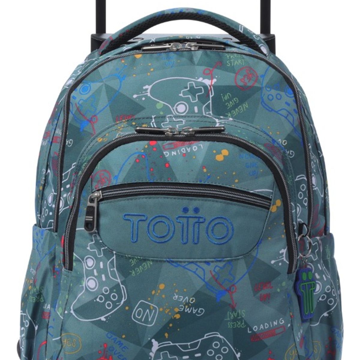 TOTTO - Mochila Urbana Notebook Escolar Ruedas Totto Classic Niña