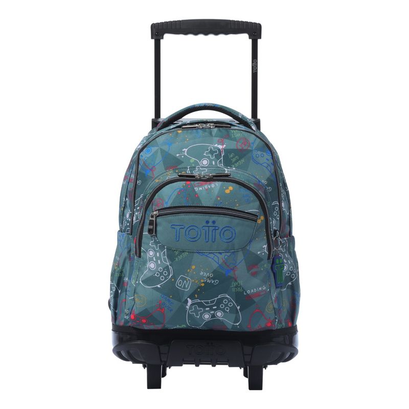TOTTO - Mochila Urbana Notebook Escolar Ruedas Totto Classic Niña