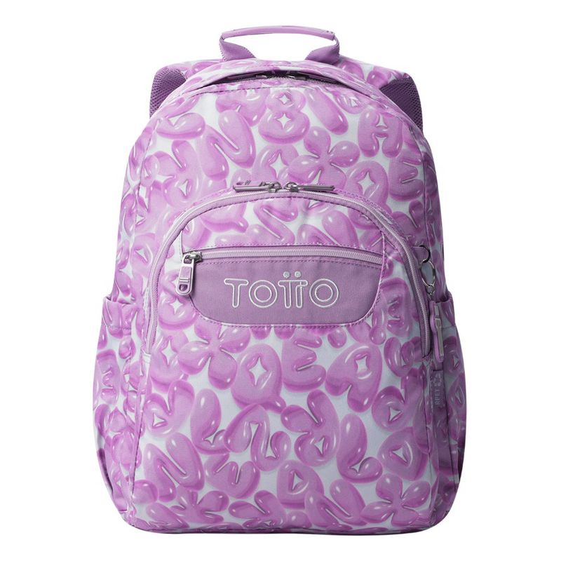 TOTTO - Mochila Urbana Notebook Escolar Totto Classic Acuarela Niña