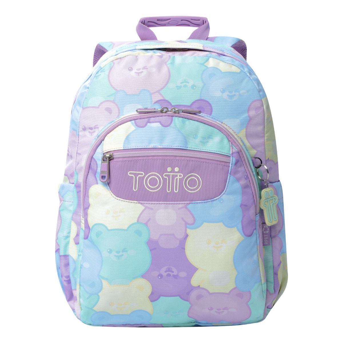 TOTTO - Mochila Urbana Notebook Escolar Totto Classic Acuarela Niña