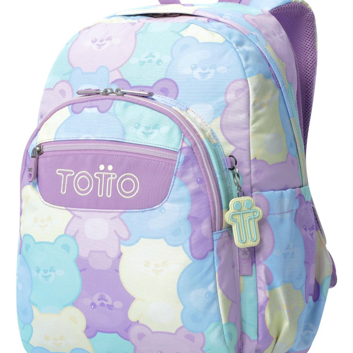 TOTTO - Mochila Urbana Notebook Escolar Totto Classic Acuarela Niña