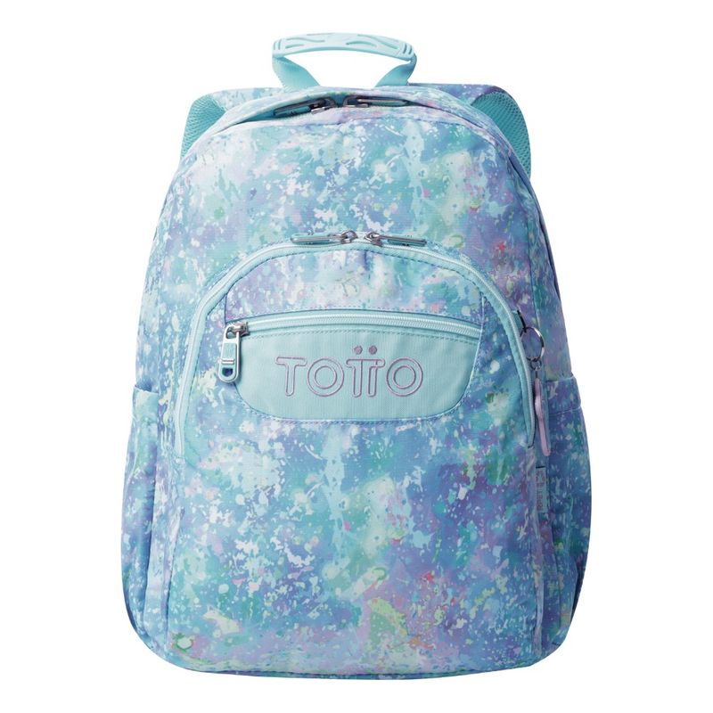 TOTTO - Mochila Urbana Notebook Escolar Totto Classic Acuarela Niña
