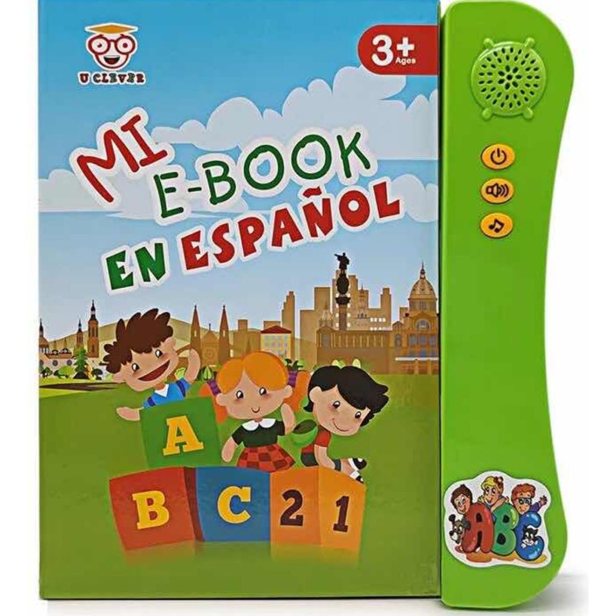 GENERICO - Libro Electrónico De Aprendizaje Niños Mi E-book En Español