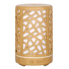 GENERICO - Humidificador Difusor de Aromas ultrasónico 200ml Claro