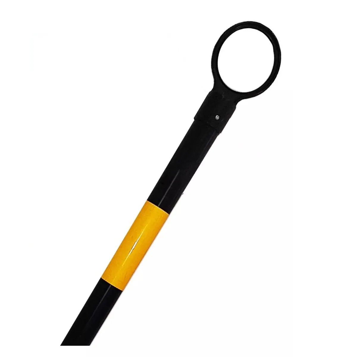 VORTEX - Barra Conectora de Conos Negro Amarillo extensible 2 mt