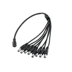 GENERICO - Splitter 1 Dc Hembra a 8 Dc Macho