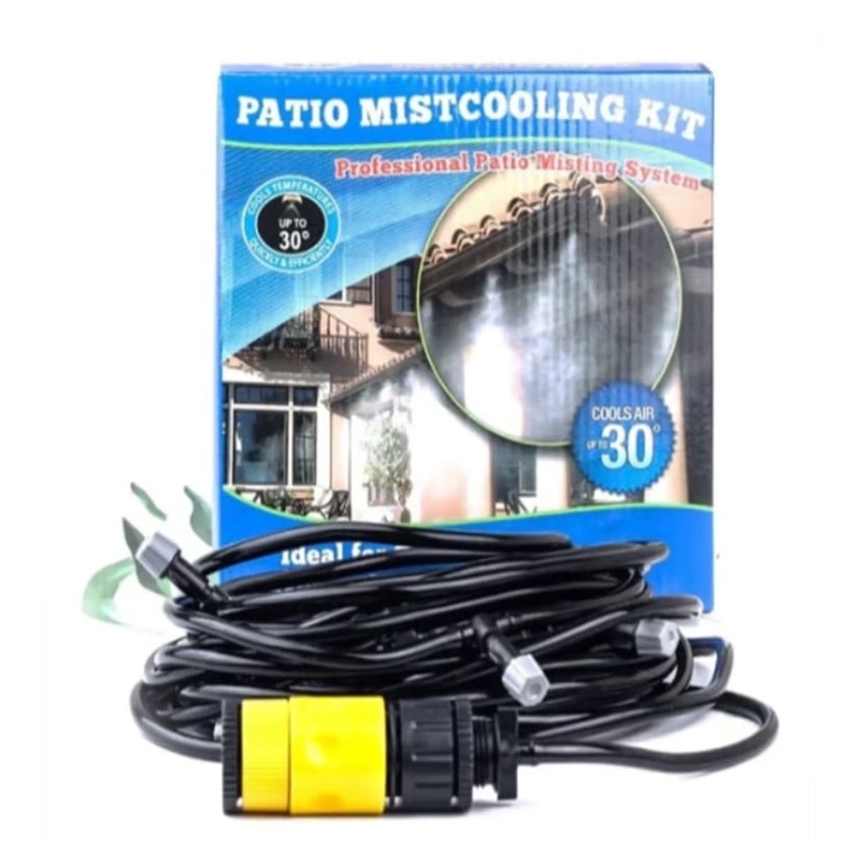 GENERICO - Kit Sistema De Riego Para Patio Mistcooling 10 Metros