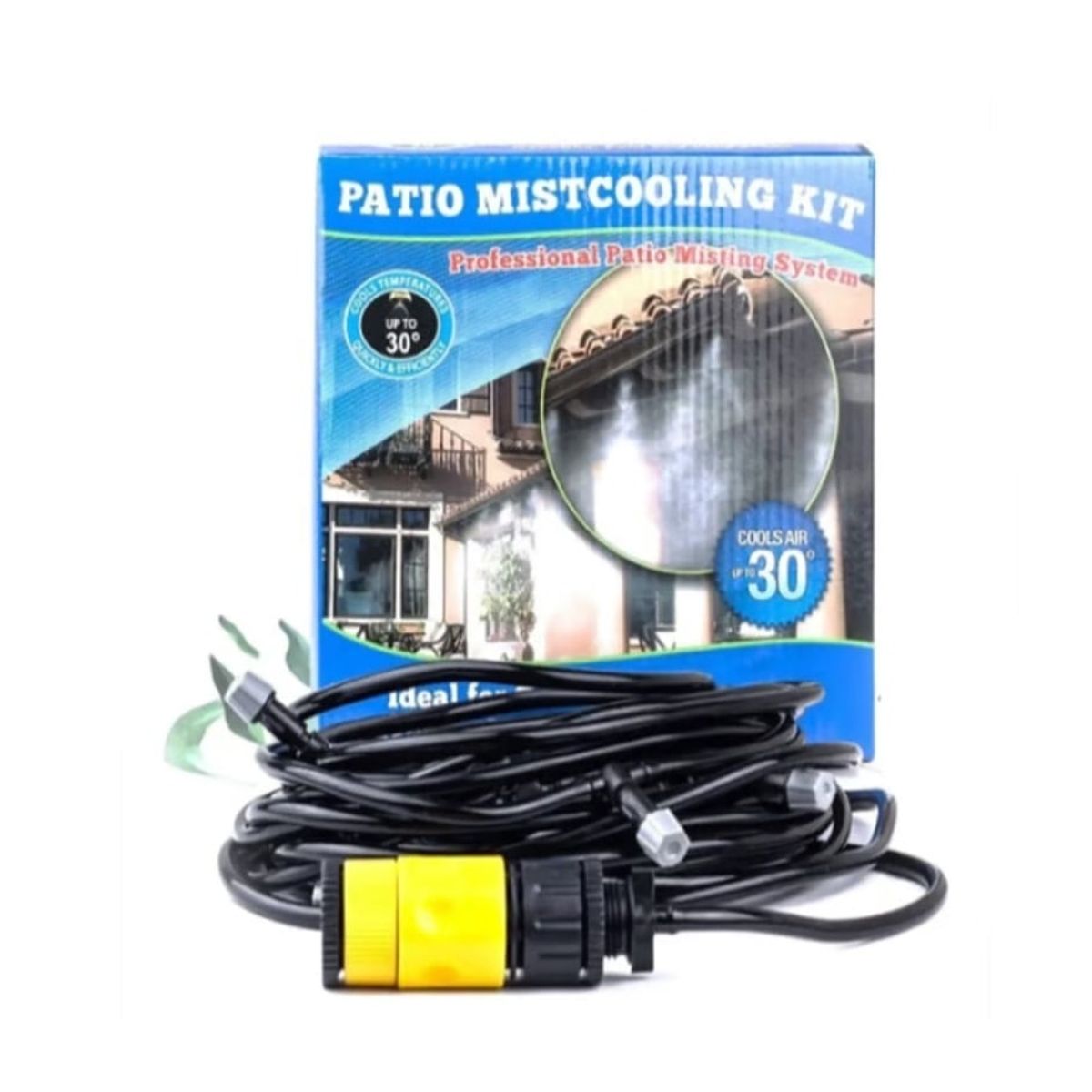 GENERICO - Kit Sistema De Riego Para Patio Mistcooling 10 Metros