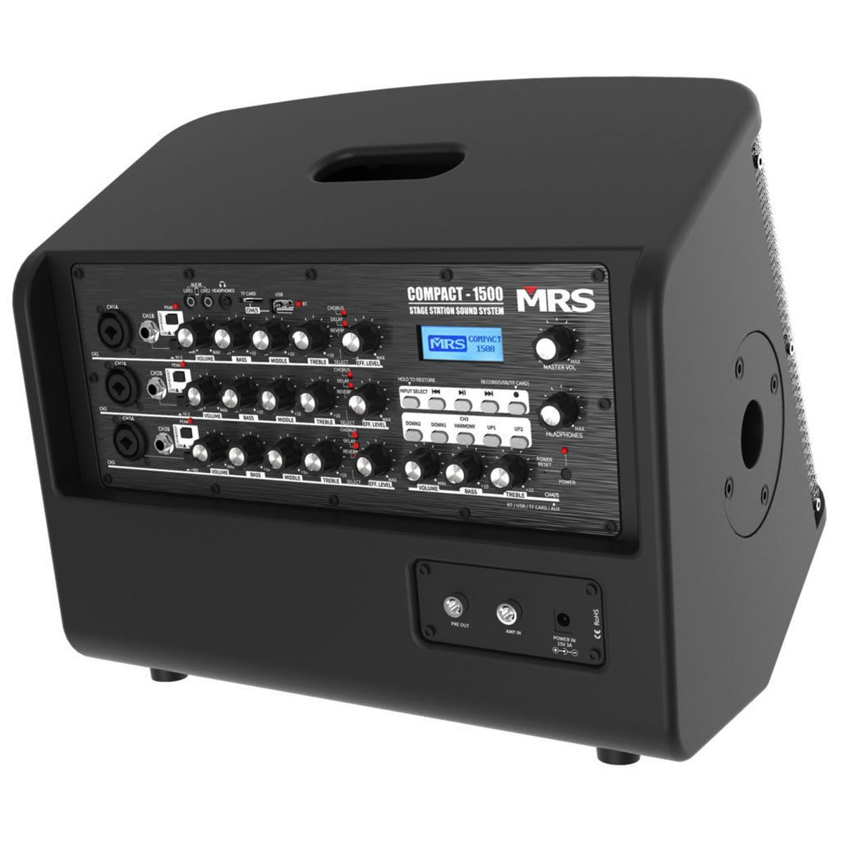 MRS - Parlante Activo Portatil 120W RMS MRS Compact 1500