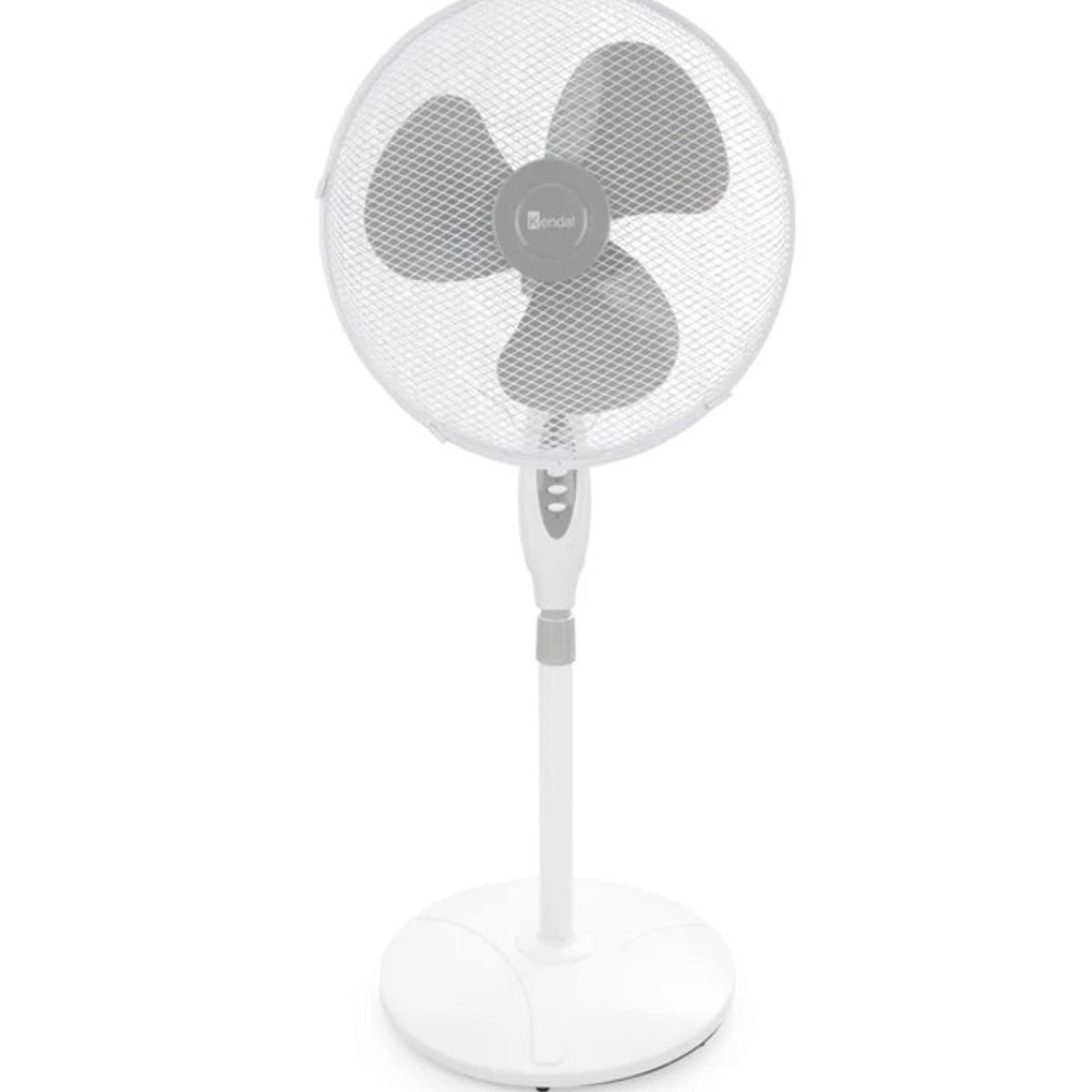 KENDAL - Ventilador de Pie Kendal KF-16P 16 Pulg Base Redonda