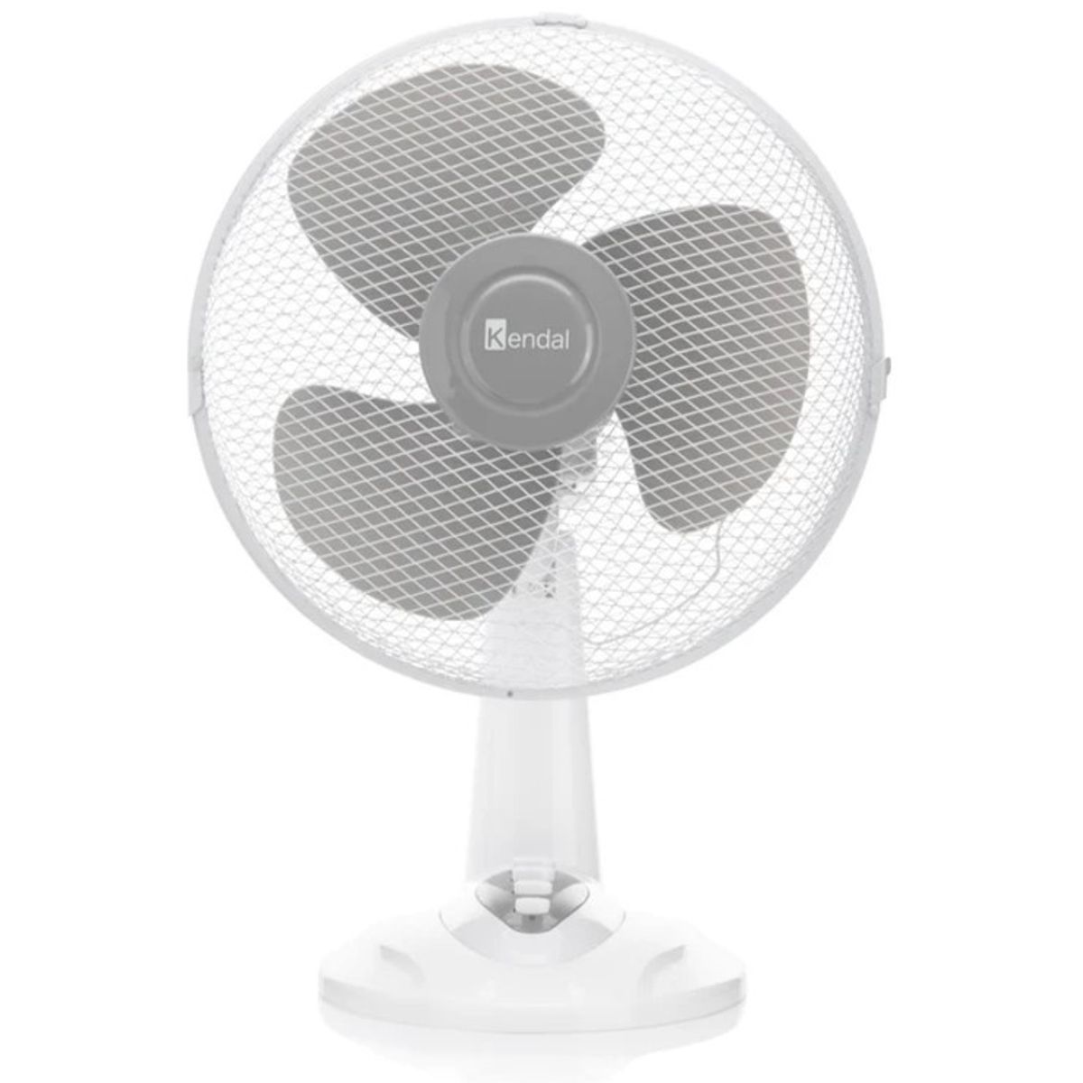 KENDAL - VENTILADOR KENDAL KF-12D SOBREMESA PLASTICO DE 12 PULG
