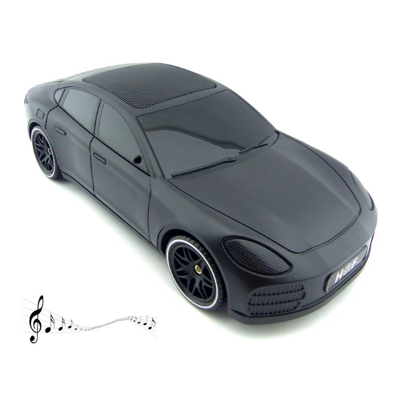 OEM - PARLANTE RECARGABLE MODHF-F911 AUTO PORSCHE NEGRO
