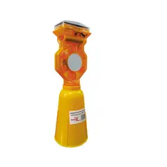 VORTEX - Lámpara Ambar Solar para Conos