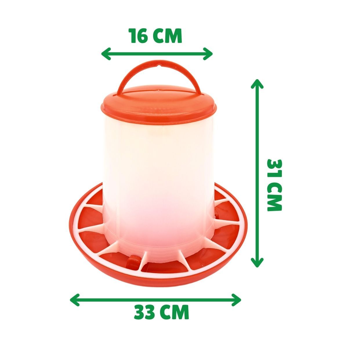 GENERICO - Comedero de Gallina 6 kg
