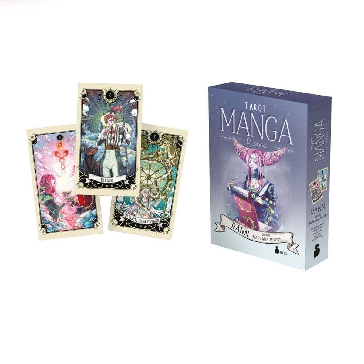SIRIO EDITORIAL - Tarot Manga Místico (libro + cartas)
