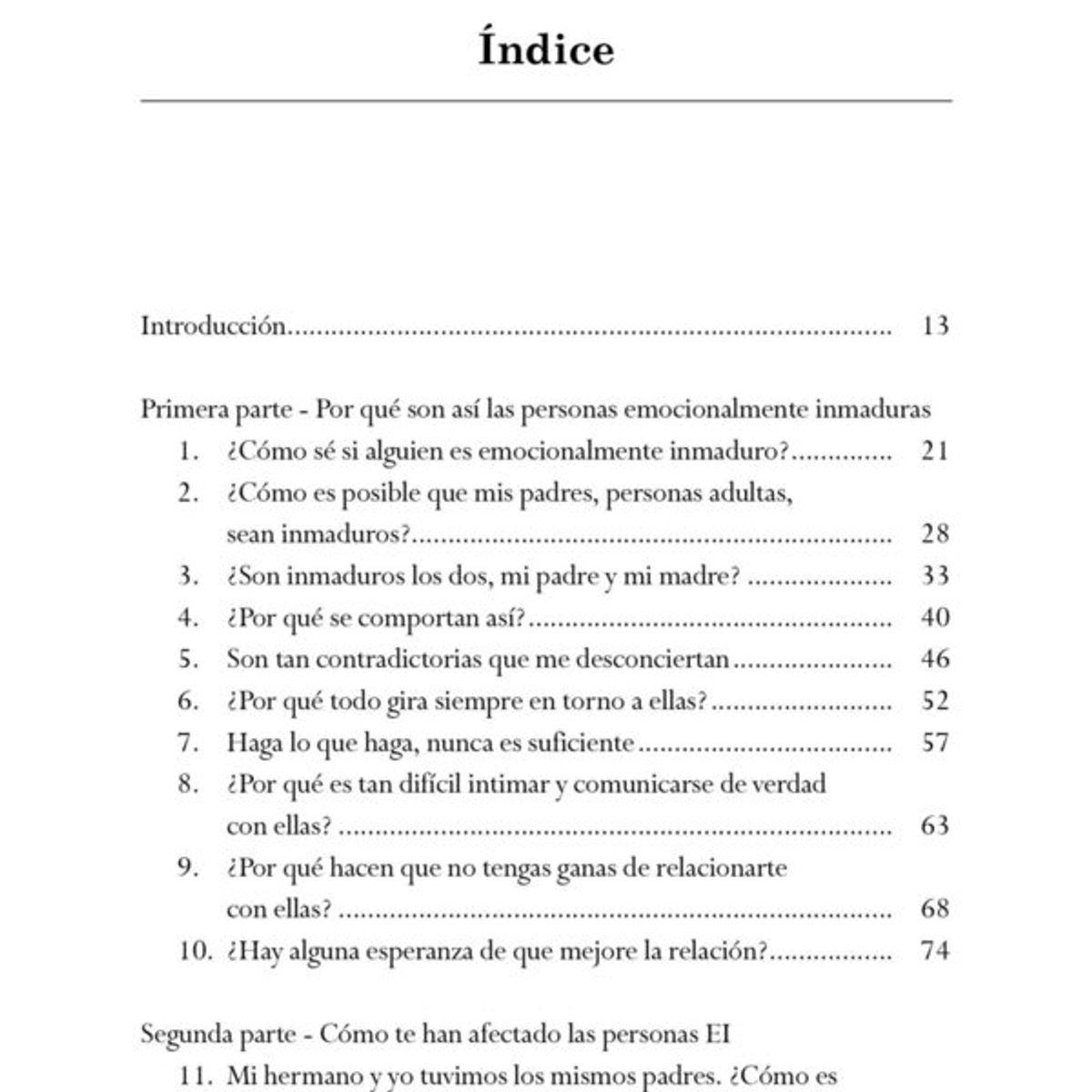 SIRIO EDITORIAL - Personas Emocionalmente Inmaduras: cómo desligarse de ellas