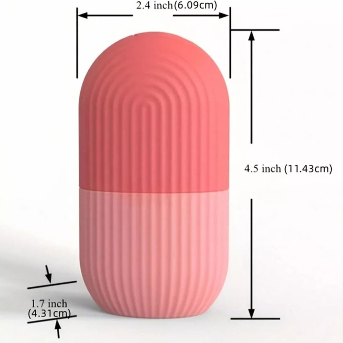 GENERICO - Rodillo Hielo Iceroller Cara Facial Masaje Contorno