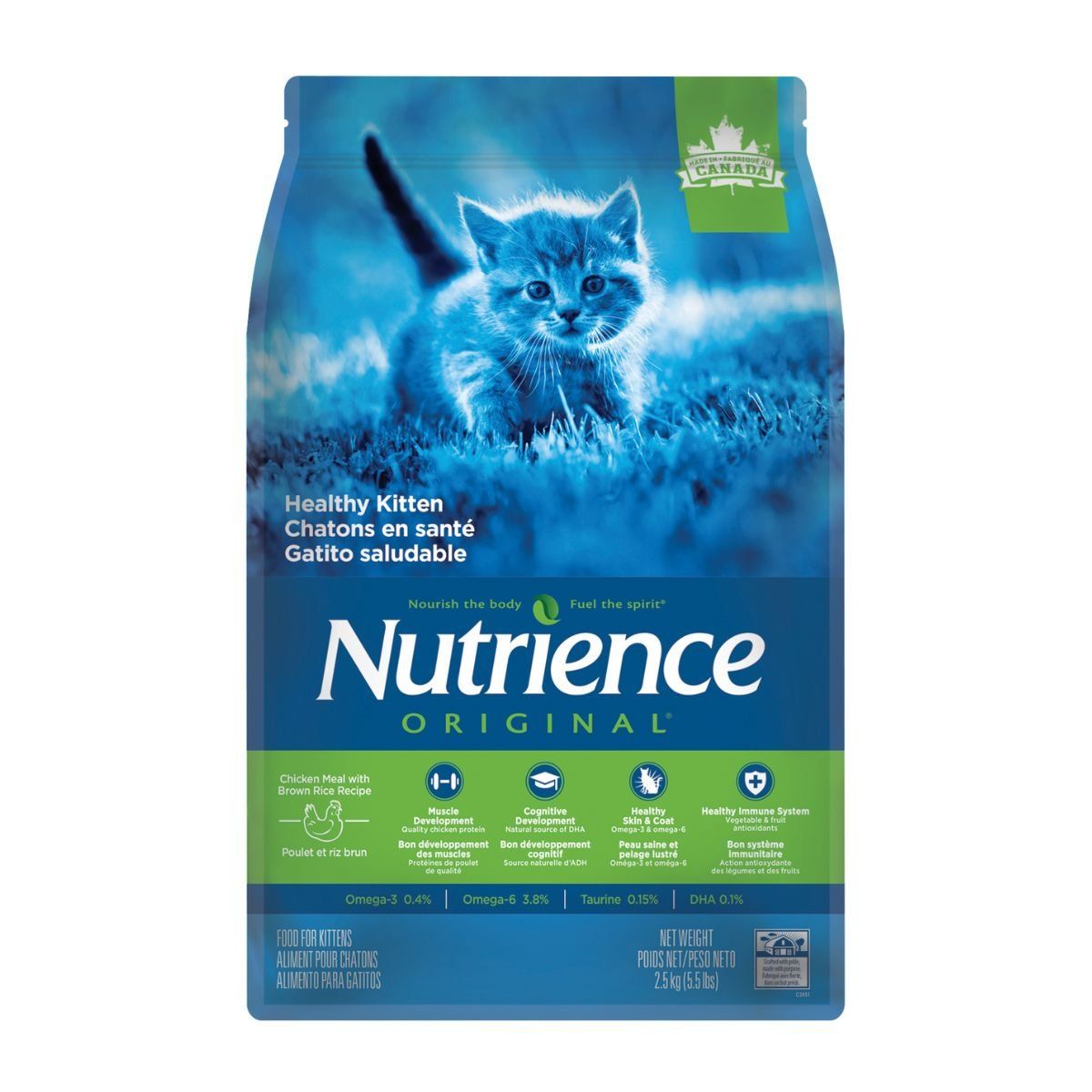 NUTRIENCE - Alimento Nutrience Kitten Original 2.5 kg