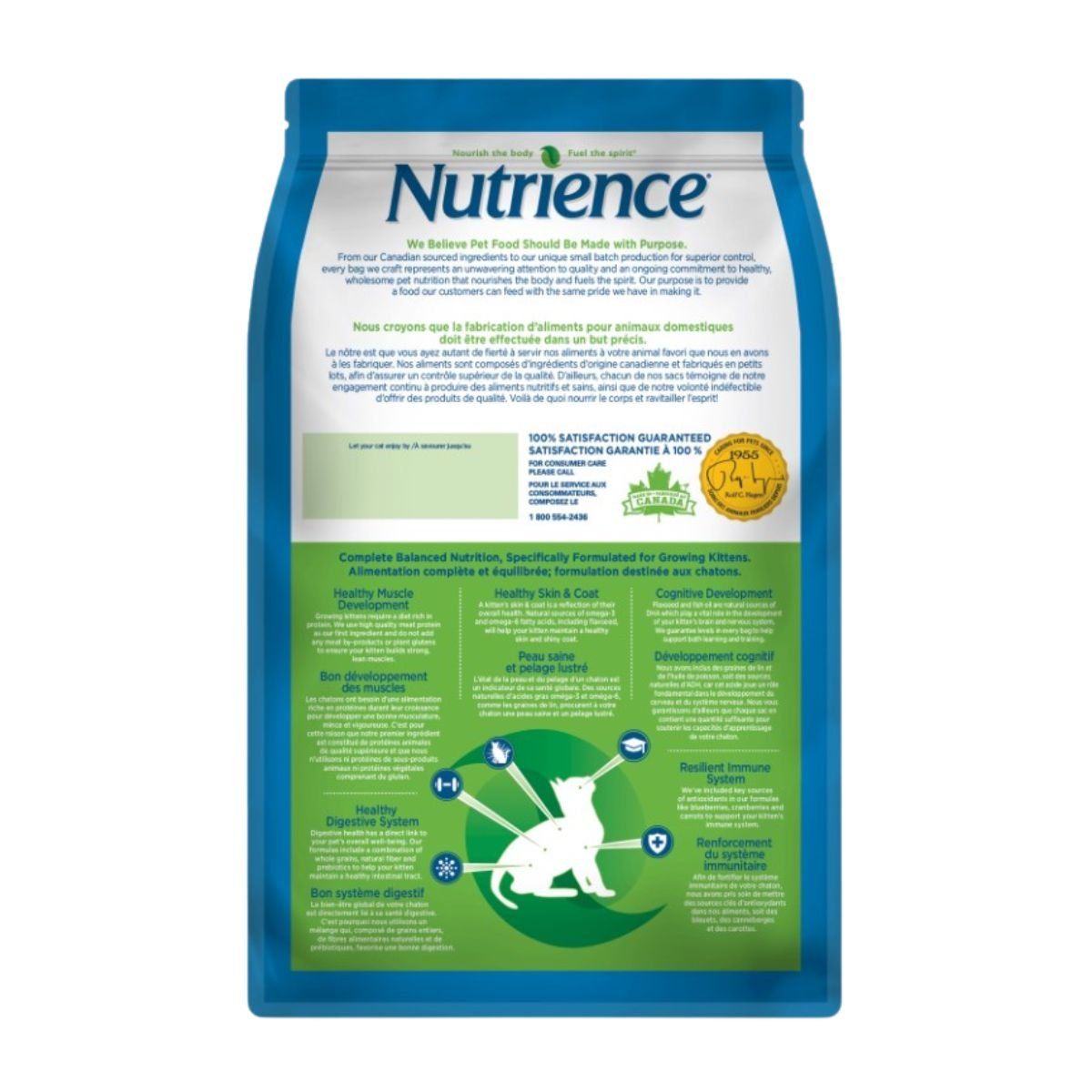 NUTRIENCE - Alimento Nutrience Kitten Original 2.5 kg