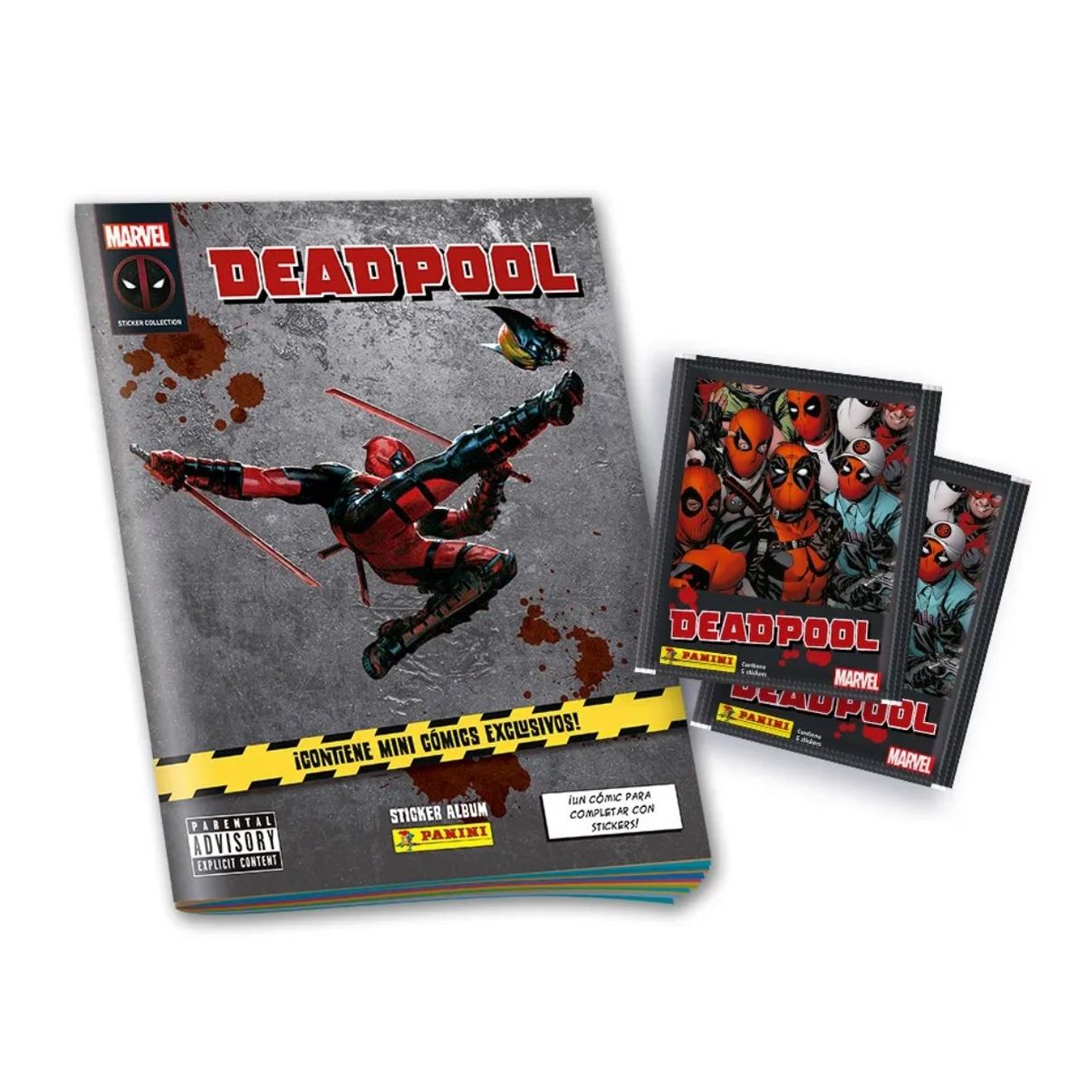 PANINI CHILE - Pack Álbum + 20 Sobres Deadpool 2024