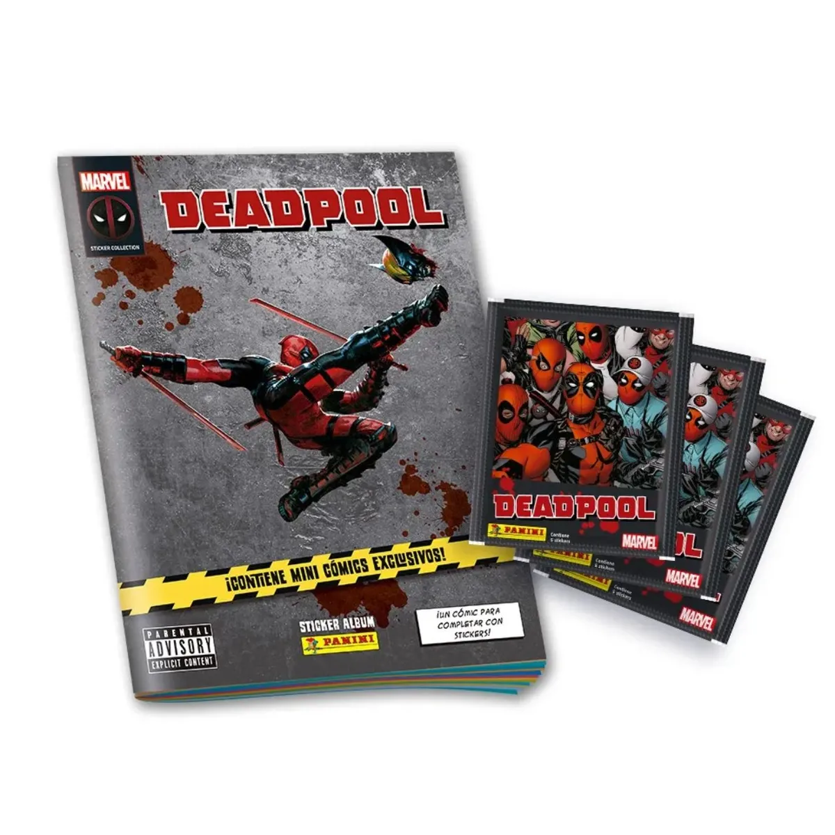 PANINI CHILE - Pack Álbum + 40 Sobres Deadpool 2024