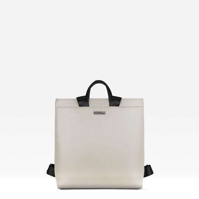 BABAU BARCELONA - Cartera Mochila Europea Iluminación Integrada BGS SANDSTONE OYSTER