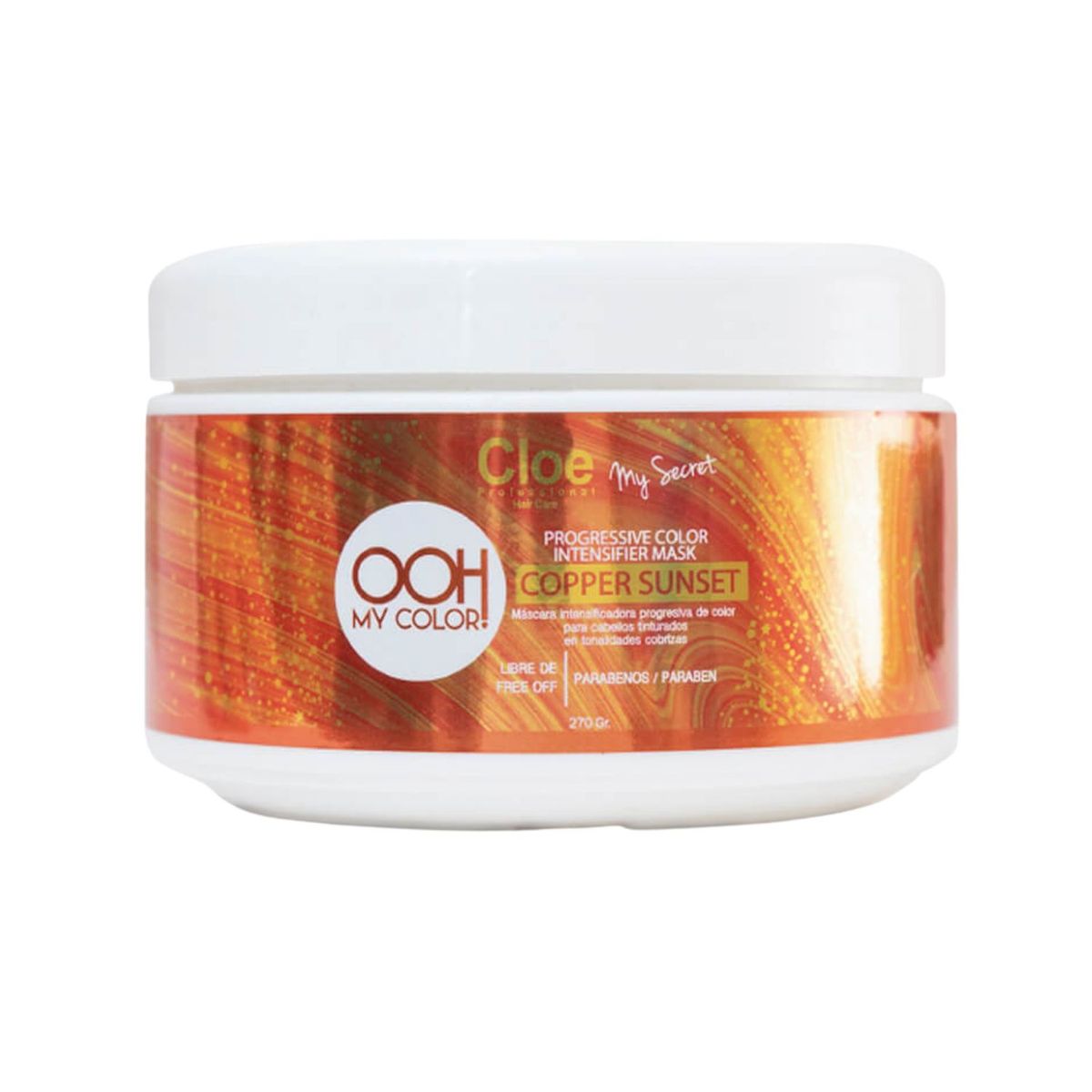CLOE - Mascara Cloe Ooh My Color Copper Sunset 270ml Matiza Color Cobrizo