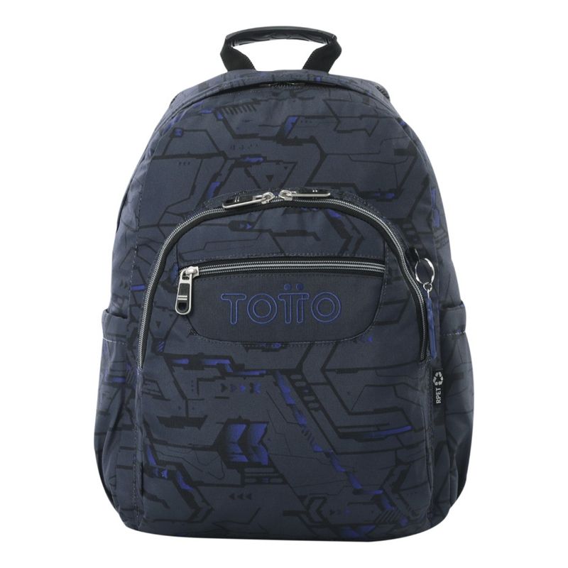 TOTTO - Mochila Urbana Notebook Escolar Totto Classic Acuarela Niño