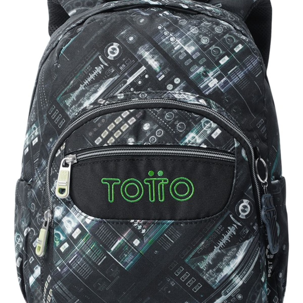 TOTTO - Mochila Urbana Notebook Escolar Totto Classic Tempera Niño