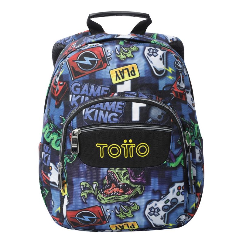 TOTTO - Mochila Urbana Notebook Escolar Totto Classic Tempera Niño