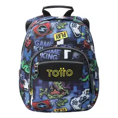TOTTO - Mochila Urbana Notebook Escolar Classic Tempera Niño