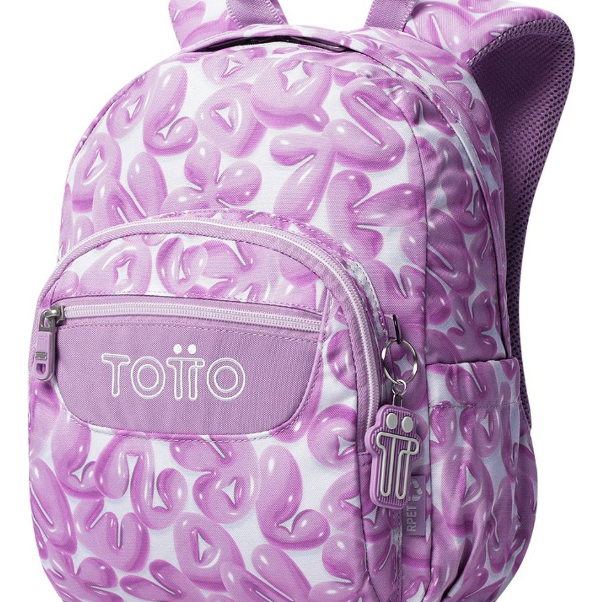 TOTTO - Mochila Urbana Notebook Escolar Totto Classic Tempera Niña