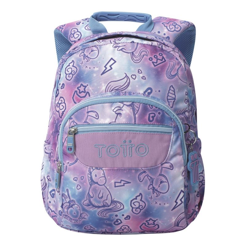 TOTTO - Mochila Urbana Notebook Escolar Totto Classic Tempera Niña
