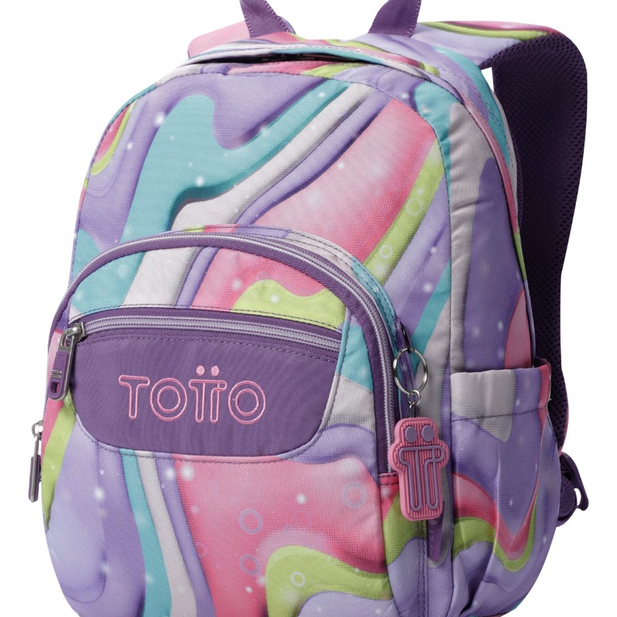 TOTTO - Mochila Urbana Notebook Escolar Totto Classic Tempera Niña