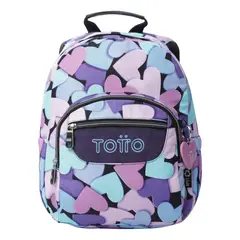 TOTTO - Mochila Urbana Notebook Escolar Classic Tempera Niña
