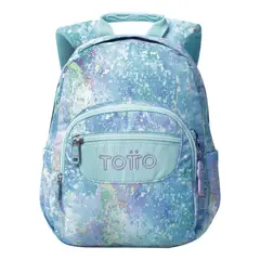 TOTTO - Mochila Urbana Notebook Escolar Classic Tempera Niña