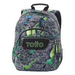 TOTTO - Mochila Urbana Notebook Escolar Classic Gommas Niño