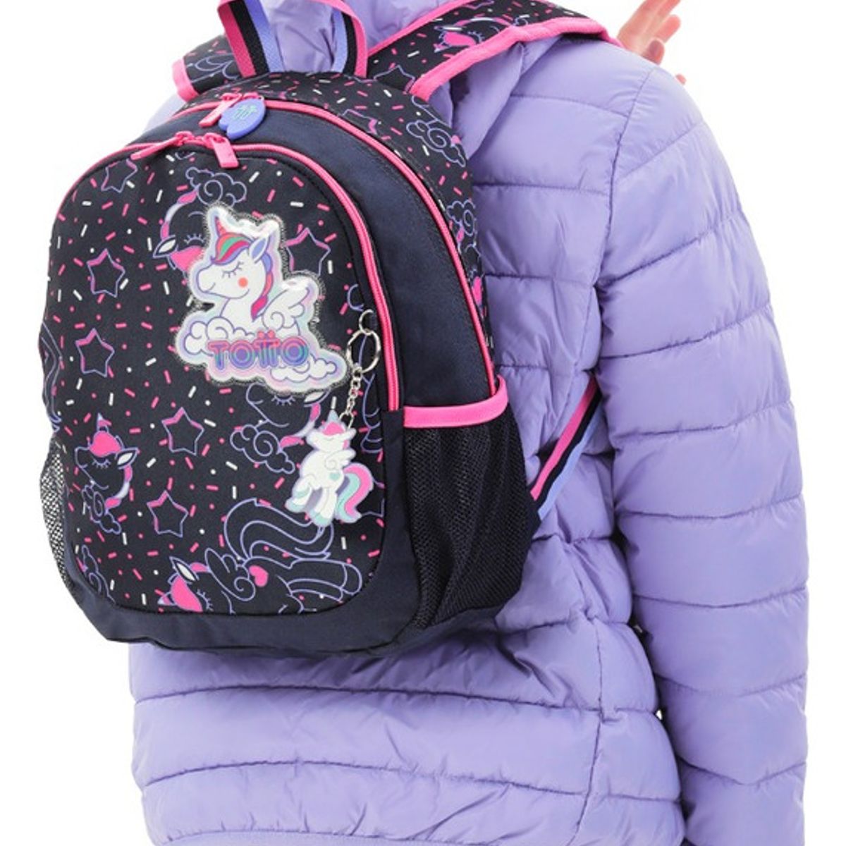 TOTTO - Mochila Urbana Notebook Escolar Totto Classic Infantil Niña