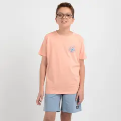 O'NEILL - POLERA MANGA CORTA COOPER NARANJO CLARO / PASTEL