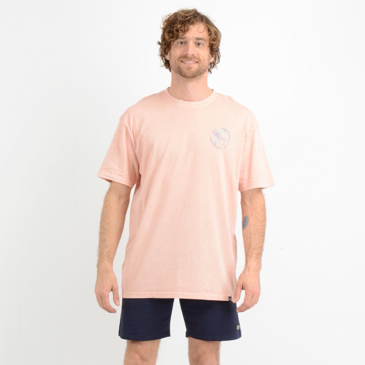 O'NEILL - POLERA MANGA CORTA CORE ROSADO