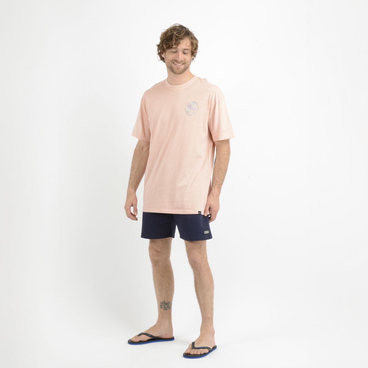 O'NEILL - POLERA MANGA CORTA CORE ROSADO