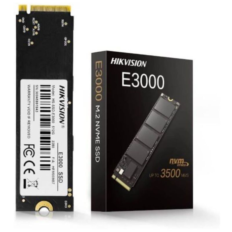 HIKVISION - SSD M.2 (2280) - 512 GB - Hikvision E3000 - NVMe PCIe 3.0 x4