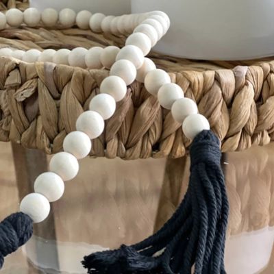 Imagen 2 del producto Cuentas Borla De Madera Decorativa Negra