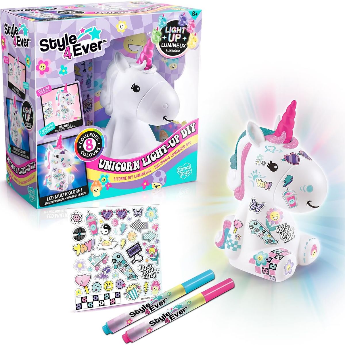 CANAL TOYS - Diy Unicorn Light Up