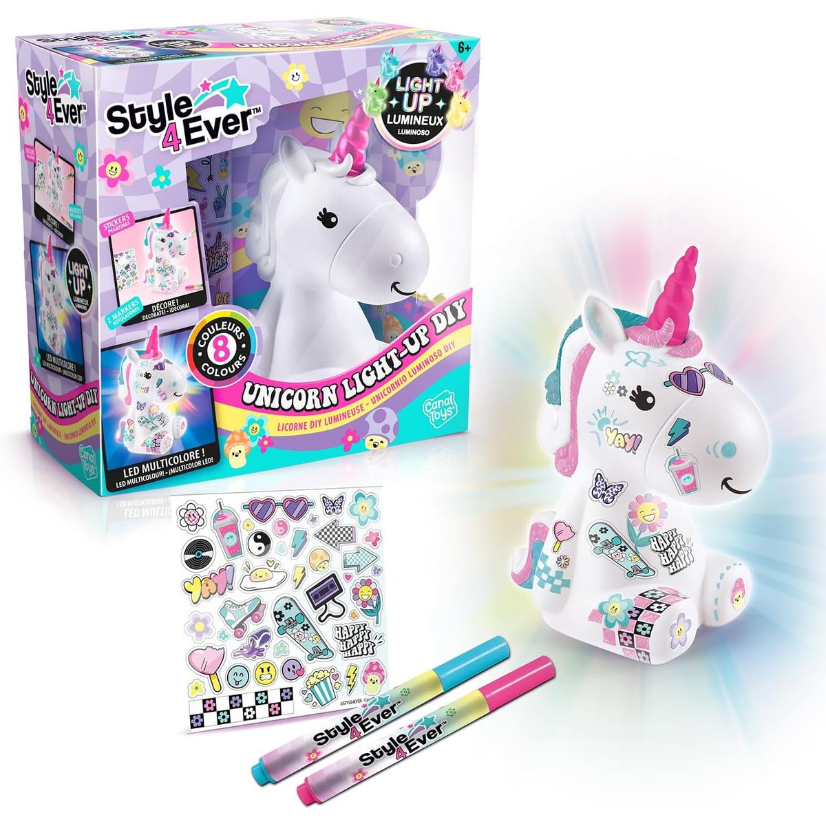 CANAL TOYS - Diy Unicorn Light Up