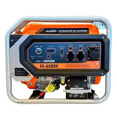 REDBO - Generador Bencinero FS-6000 E Partida Eléctrica