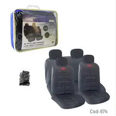 OEM - FUNDA PARA ASIENTO DE AUTO GTS ACOLCHADA COLORES 10 PCS