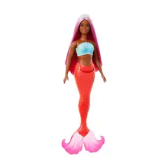BARBIE - FANTASIA MUÑECA SIRENAS - CABELLO MAGENTA