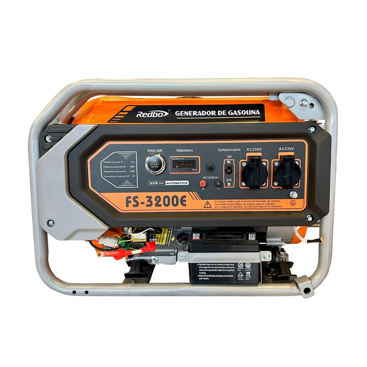 REDBO - Generador Bencinero FS-3200 E Partida Eléctrica